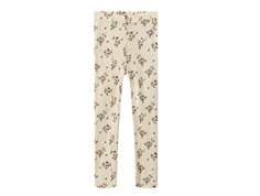 Lil Atelier sandshell printed leggings merino wool/modal